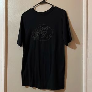 Bass Pro Shop All Black Graphic Tee